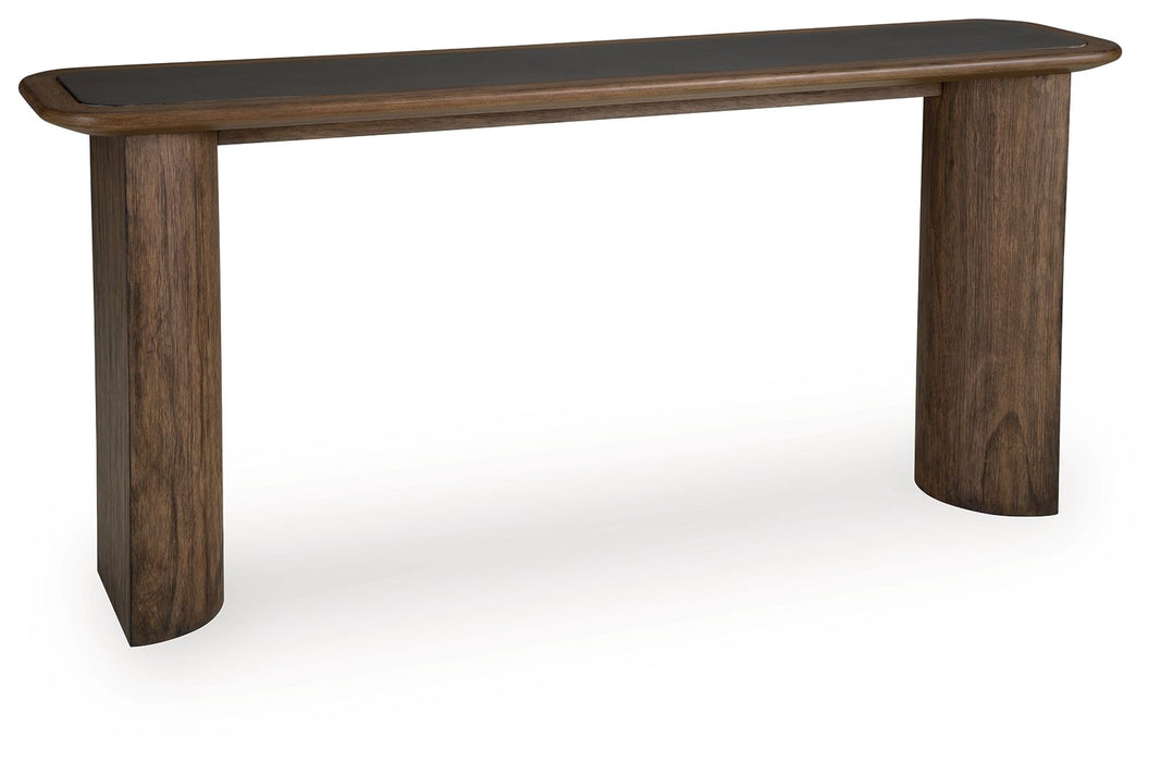 Dontayne - Sofa Table - Warm Brown - Albert's Furniture (Wayne, MI)