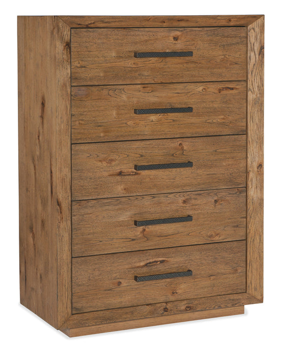 Big Sky - 55.25" 5-Drawer Chest - Light Brown