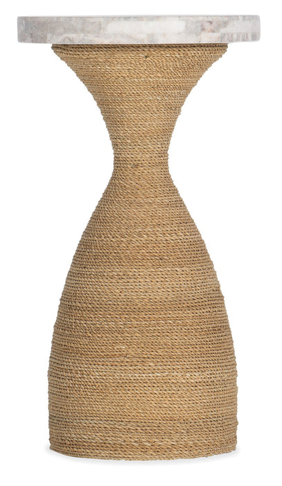 Surfrider - Drum Table - Light Brown / White