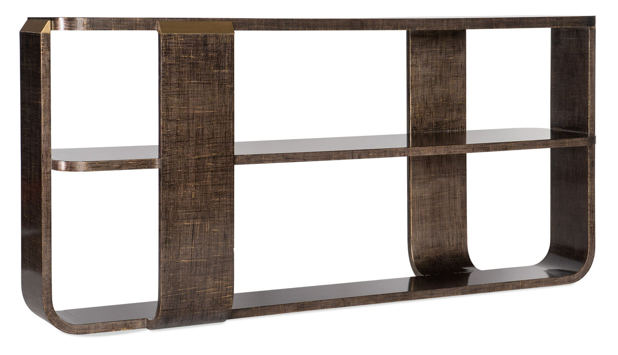 Melange - Edmun Sofa Table - Dark Brown
