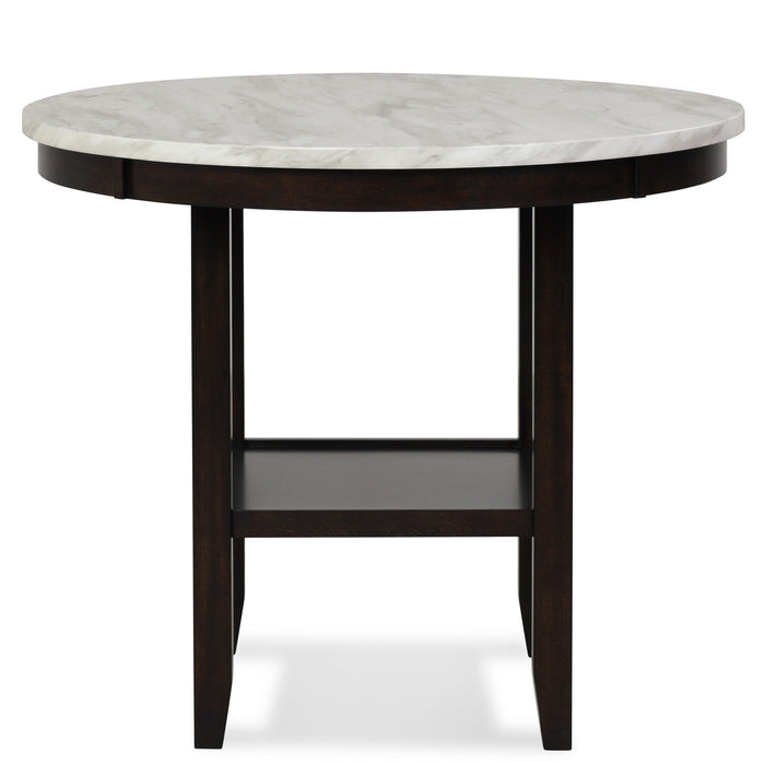 Celeste - Round Counter Table - Espresso - Albert's Furniture (Wayne, MI)