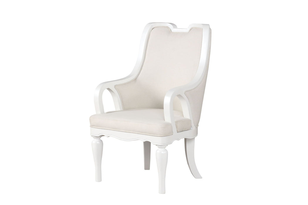 Athena - Arm Chair (Set of 2) - Cream