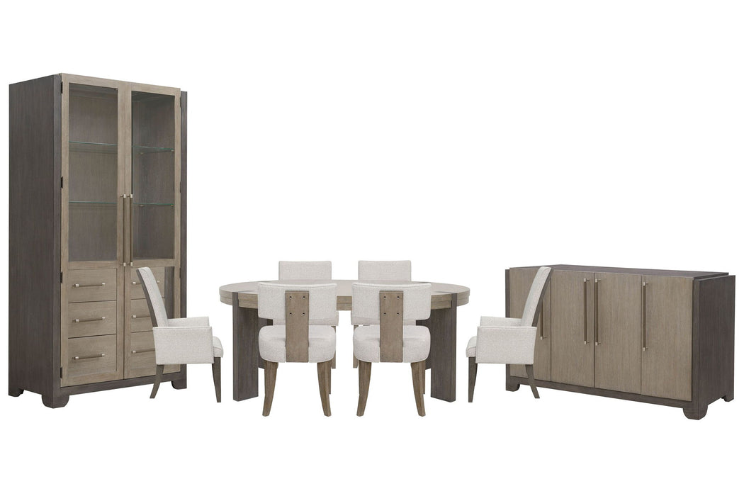 Anderson Park - Round Dining Table Set With Klismos Chairs