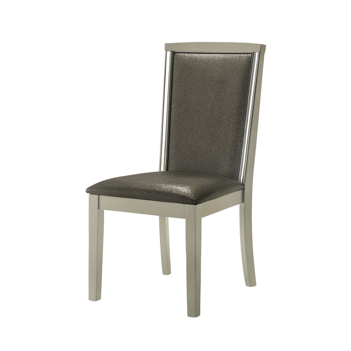 Lumina - Dining Chair (Set of 2) - Silver - Albert's Furniture (Wayne, MI)