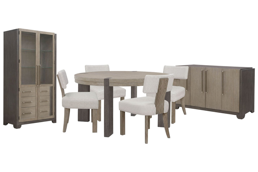 Anderson Park - Round Dining Table Set With Klismos Chairs