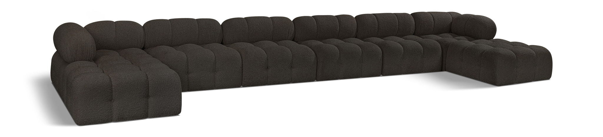 Ames - 8 Piece Fabric Modular Sectional