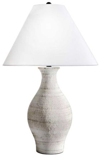 Ashbend - Ceramic Table Lamp - Antique White - Albert's Furniture (Wayne, MI)
