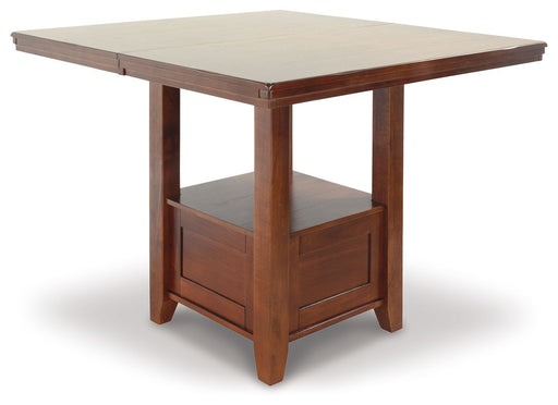 Ralene - Medium Brown - Rectangular Dining Room Counter Extension Table - Albert's Furniture (Wayne, MI)
