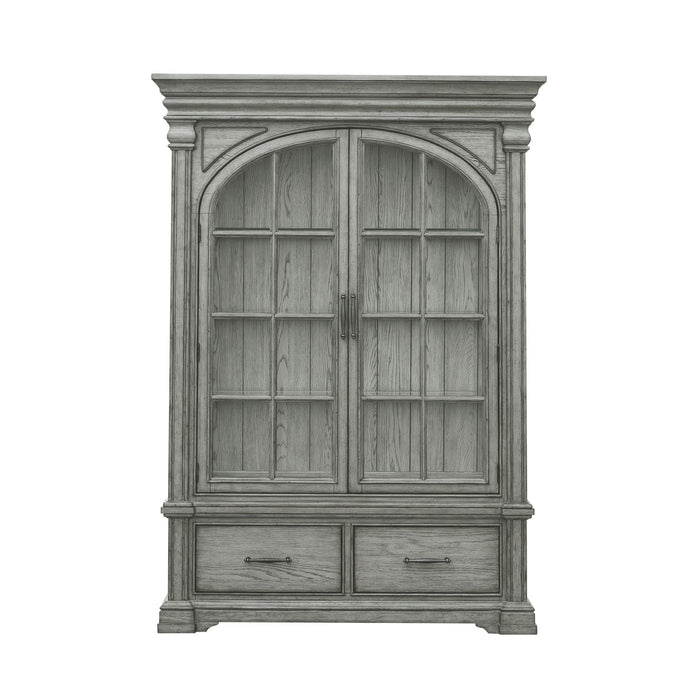 Madison Ridge - China Cabinet - Light Oak