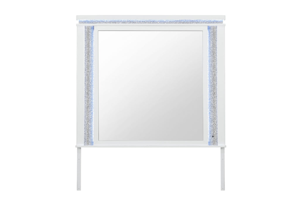 Alina - Mirror With LED - White