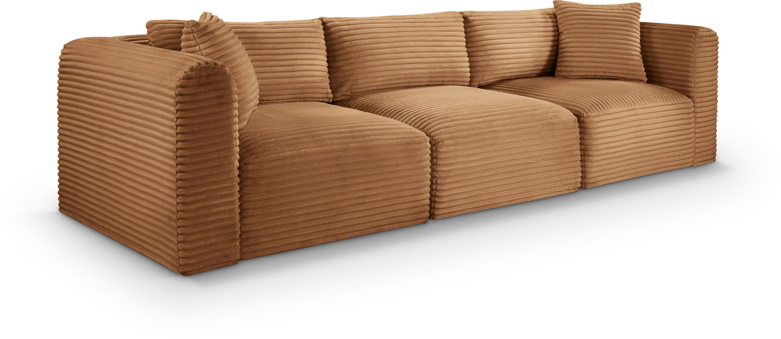 Shaggy - Fabric 3 Seat Modular Sofa