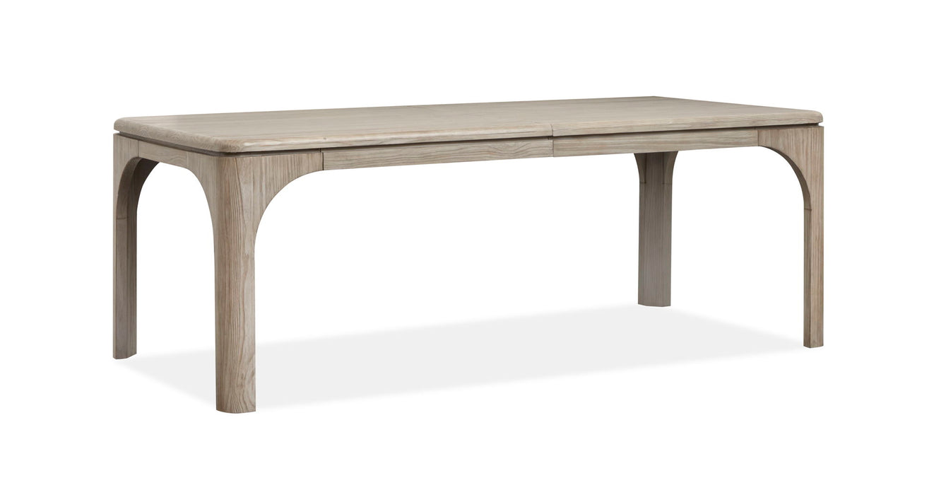 Braelyn - Extendable Rectangular Dining Table - Dorian Gray