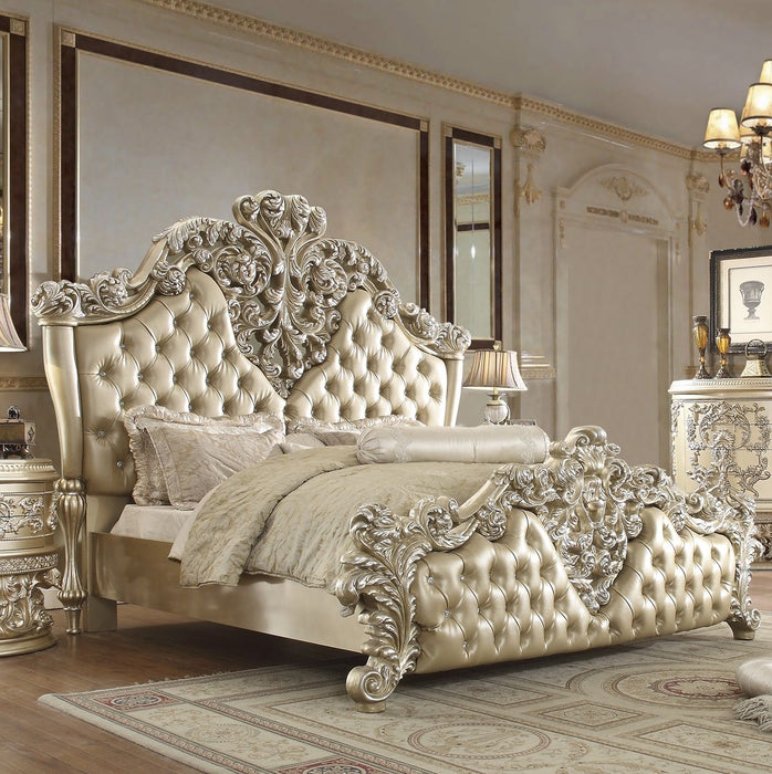 HD-8022 - Eastern King Bed - Champagne