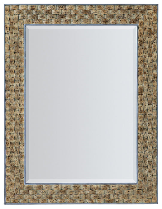 Surfrider - Portrait Mirror - Light Brown