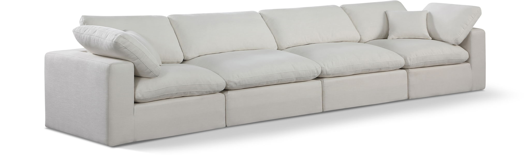 Comfy - Linen Modular Sofa 4 Seats