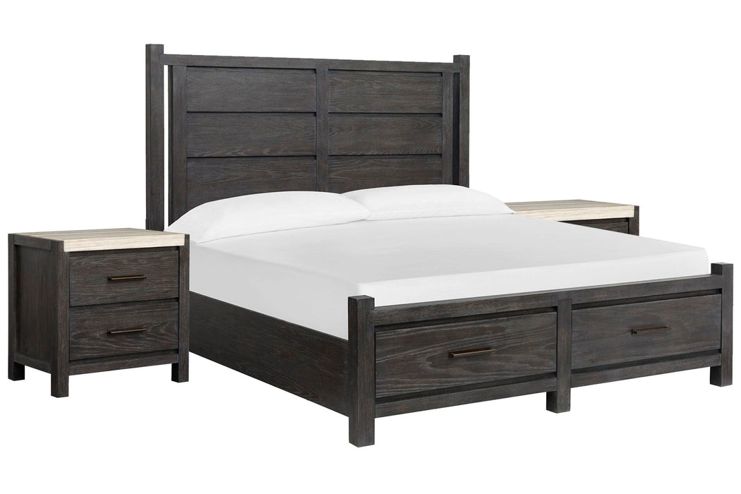 Plum Creek - Panel Storage Bedroom Set