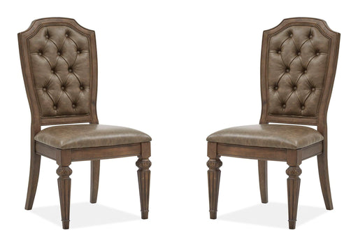 Durango - Wood Dining Side Chair With Upholstered Seat and Back (Set of 2) - Willadeene Brown - Albert's Furniture (Wayne, MI)