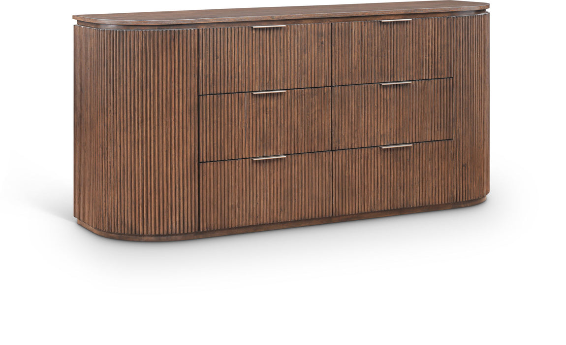 Astrid - Solid Wood And Oak Veneer Dresser