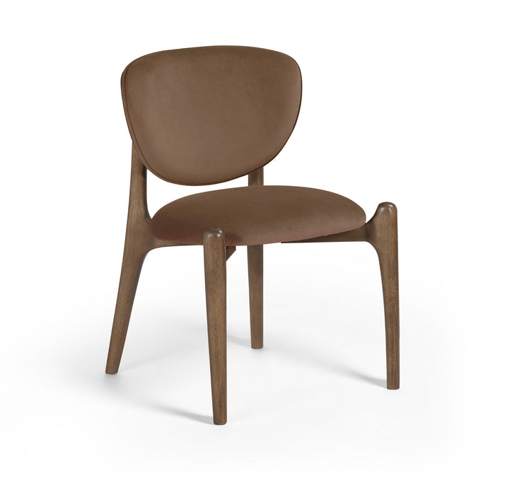 Velora - Upholstered Dining Chair (Set of 2) - Brown Base