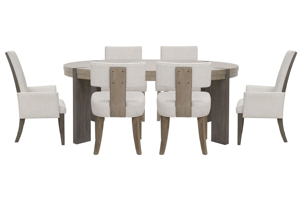 Anderson Park - Round Dining Table Set With Klismos Chairs