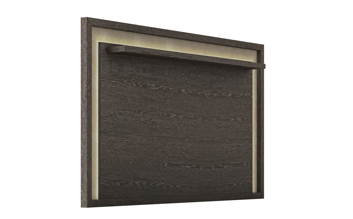 Ascent - 90" Panel Hutch - Dark Chocolate