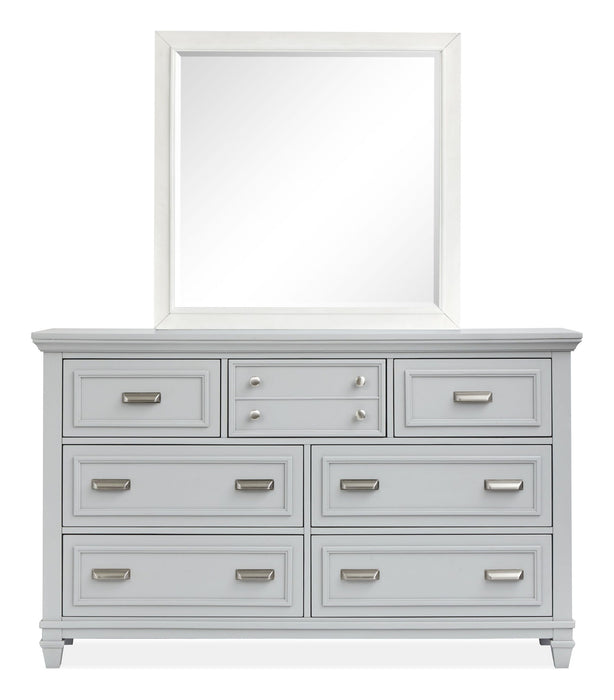 Charleston - Drawer Dresser With Landscape Mirror - Albert's Furniture (Wayne, MI)
