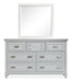 Charleston - Drawer Dresser With Landscape Mirror - Albert's Furniture (Wayne, MI)