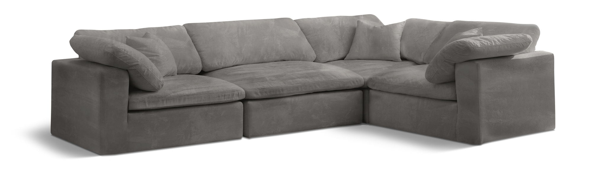 Cozy - 4 Piece Modular Corner Sectional