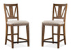 Bay Creek - Counter Chair With Upholstered Seat (Set of 2) - Toasted Nutmeg - Albert's Furniture (Wayne, MI)