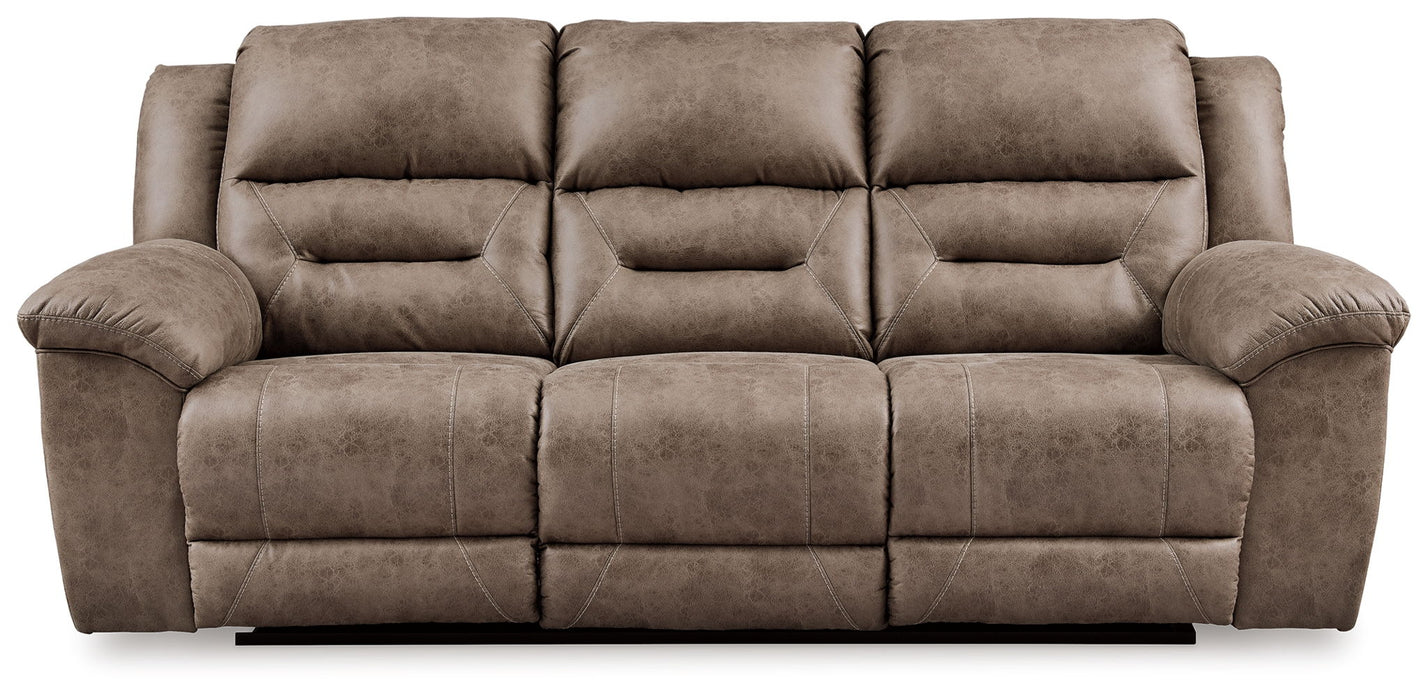 Stoneland - Reclining Sofa - Albert's Furniture (Wayne, MI)