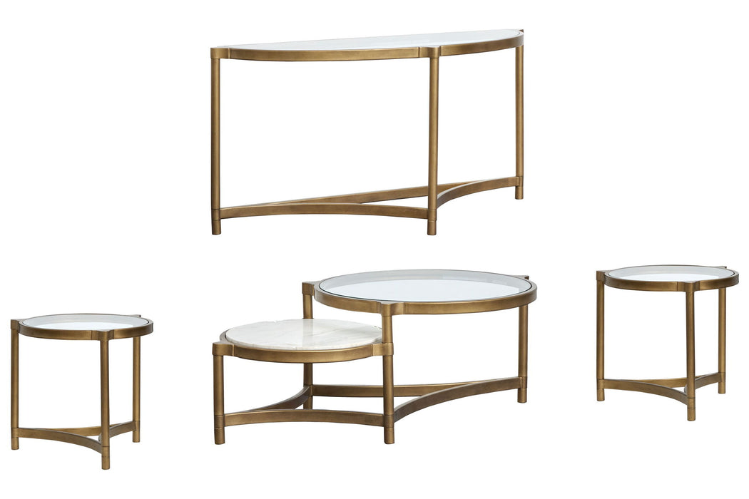 Cassidy - Shaped Cocktail Table Set