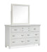 Charleston - Drawer Dresser With Landscape Mirror - Albert's Furniture (Wayne, MI)