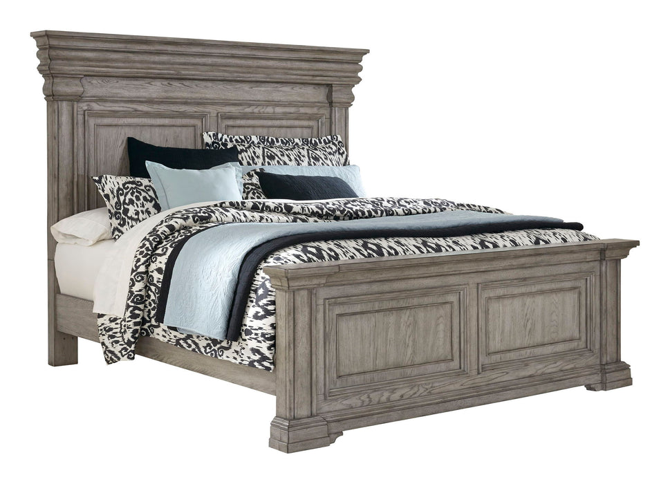Madison Ridge - Panel Bed - Heritage Taupe