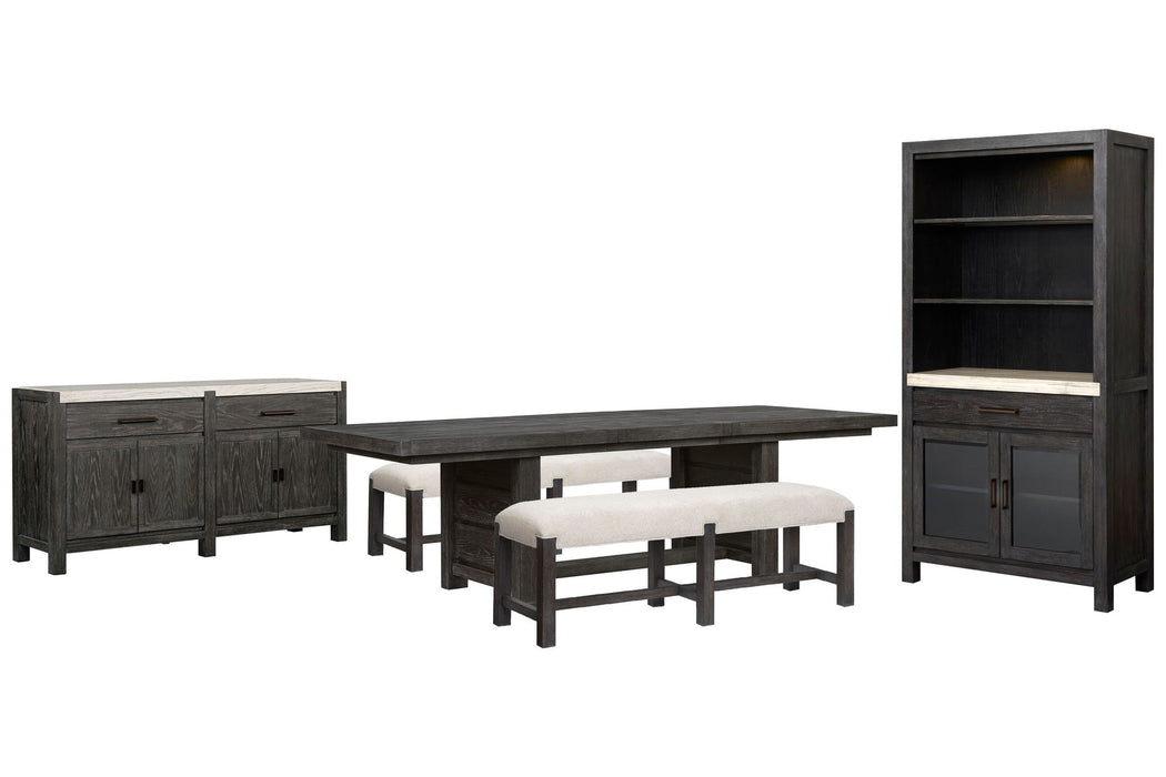 Plum Creek - Trestle Dining Table Set