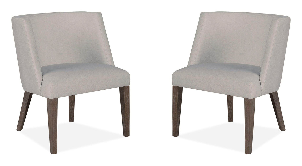 Kavanaugh - Upholstered Host Side Chair (Set of 2) - Gray - Albert's Furniture (Wayne, MI)