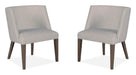 Kavanaugh - Upholstered Host Side Chair (Set of 2) - Gray - Albert's Furniture (Wayne, MI)