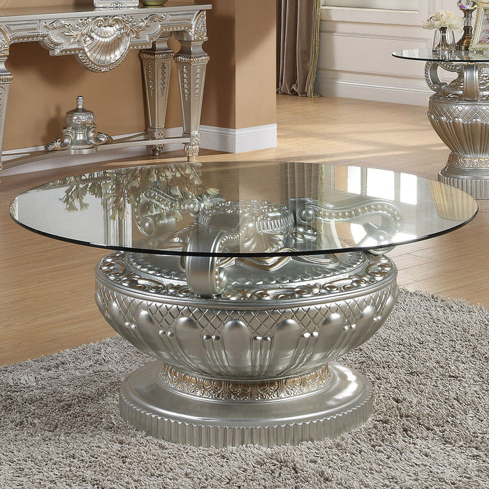 HD-8908S - Coffee Table - Silver