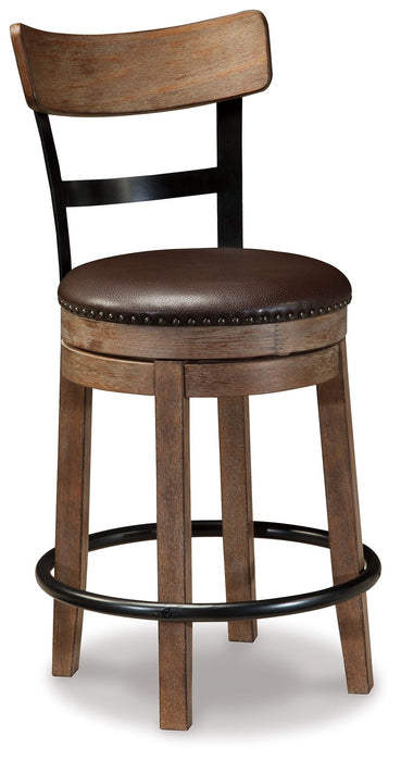 Pinnadel - Swivel Barstool - Albert's Furniture (Wayne, MI)