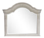 Bronwyn - Shaped Mirror - Alabaster - Albert's Furniture (Wayne, MI)