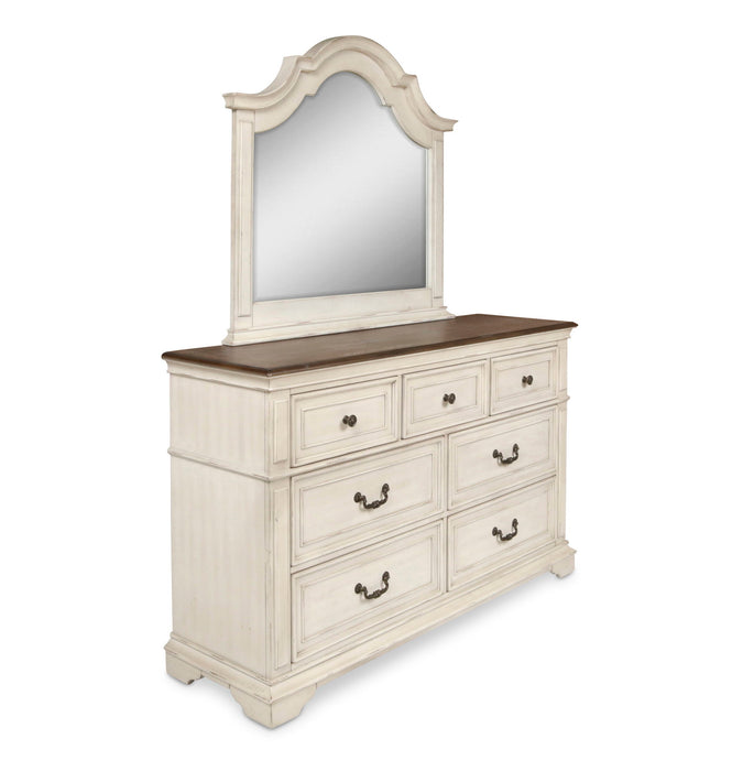 Anastasia - Mirror - Antique White - Albert's Furniture (Wayne, MI)