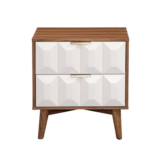 Ginny - Nightstand - Dark Brown