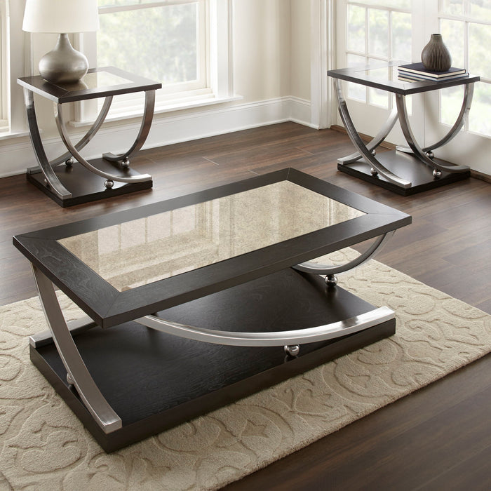 Ramsey - 3 Piece Table Set - Brown