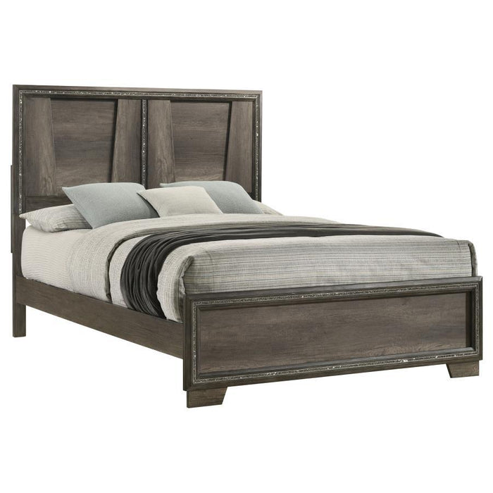 Janine - Wood Panel Bed