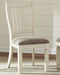 Bolanburg - Dining UPH Side Chair (Set of 2) - Rake Back - Brown / Beige - Albert's Furniture (Wayne, MI)