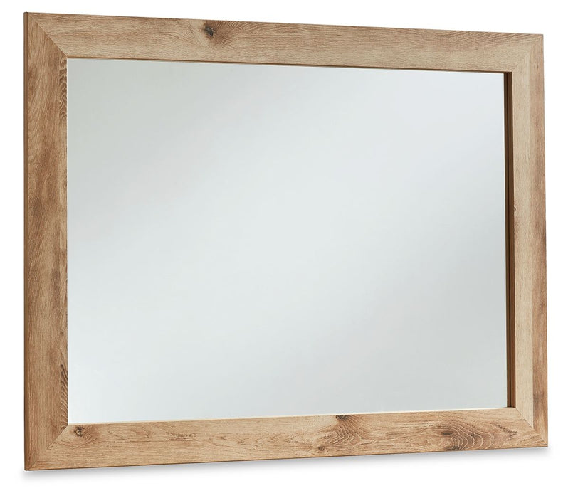 Hyanna - Bedroom Mirror - Tan Brown - Albert's Furniture (Wayne, MI)