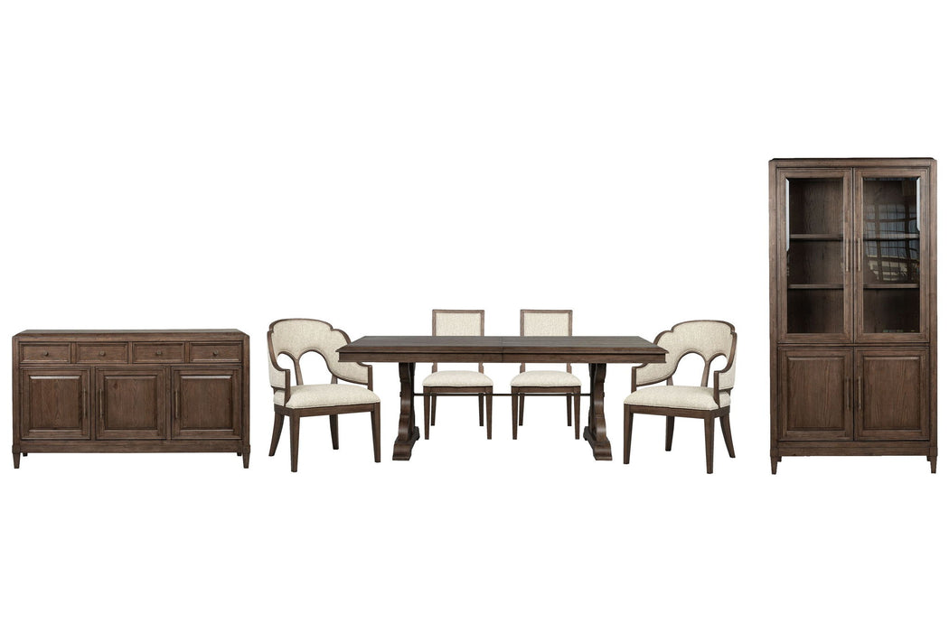 Jubilee - Extendable Trestle Dining Table Set