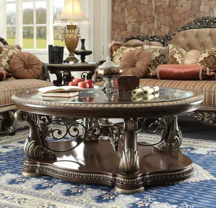 HD-8013 - Coffee Table - Brown Cherry