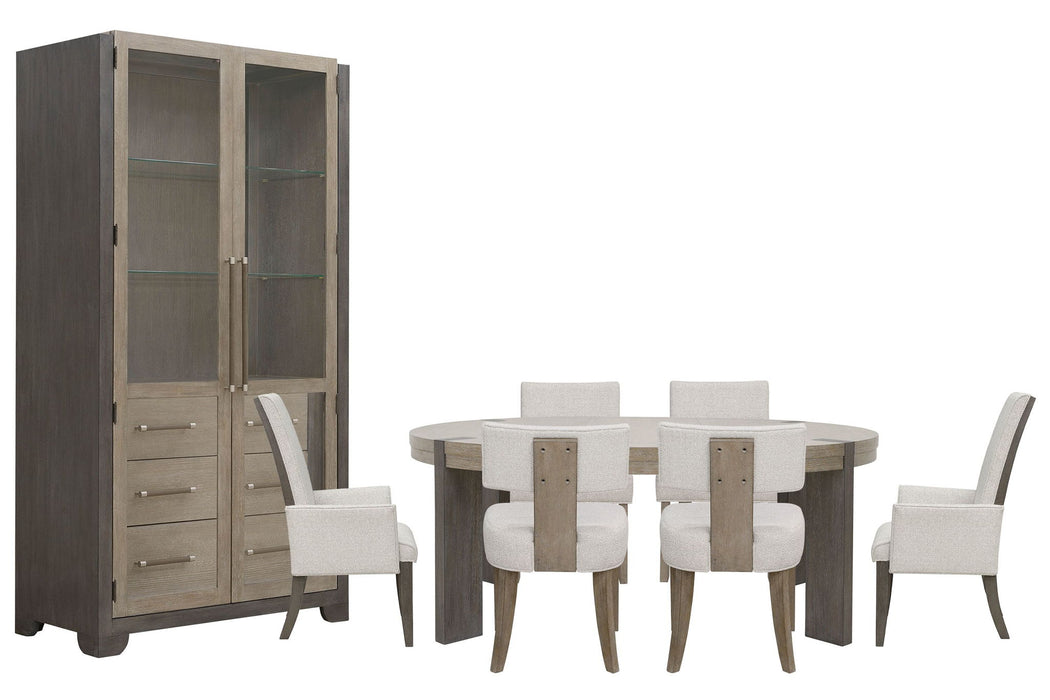 Anderson Park - Round Dining Table Set With Klismos Chairs