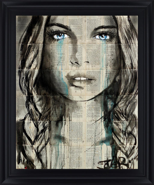 Vision - 28" x 34" Framed Wall Art - Dark Gray - Albert's Furniture (Wayne, MI)