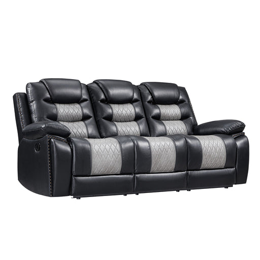 Nikko - Sofa With Dual Recliner - Albert's Furniture (Wayne, MI)